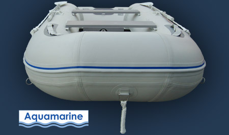 10' inflatable pvc boat with fiberglass transom