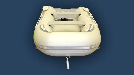 11 ft inflatable boat with air deck floor