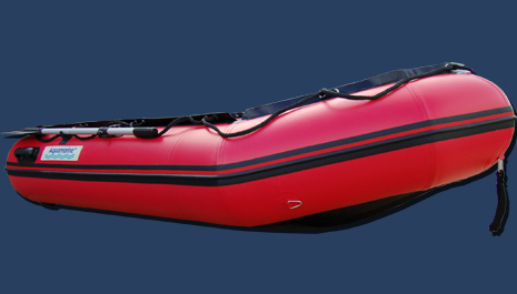 11 FT INFLATABLE BOAT DINGHY RED 