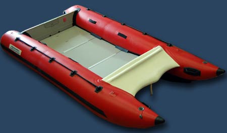 Tunnel inflatable boat