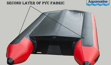 10 ft  inflatable  second layer of fabric protection under tubes