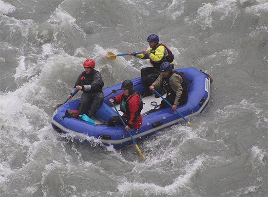 12 ft White Water river inflatable raft 