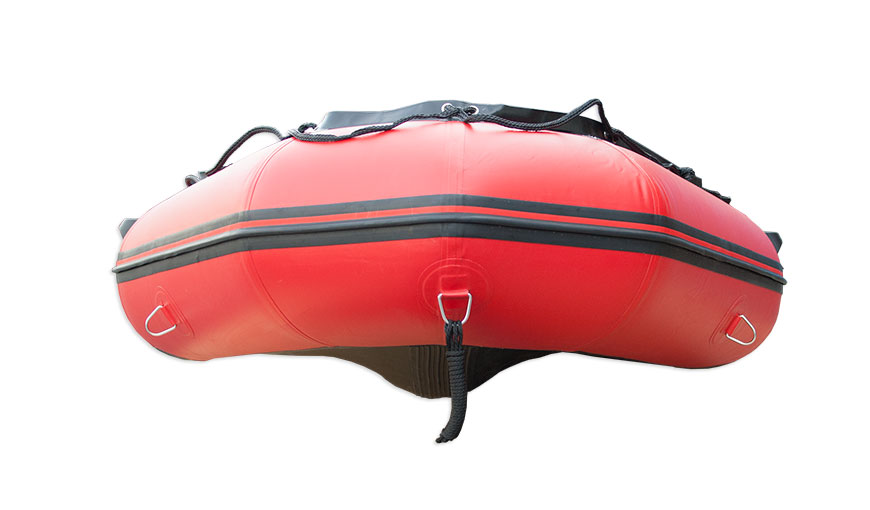 15 .5 ft INFLATABLE BOAT FRONT view