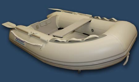 7.5 ft Inflatable fishing boat with PLYWOOD  FLOOR