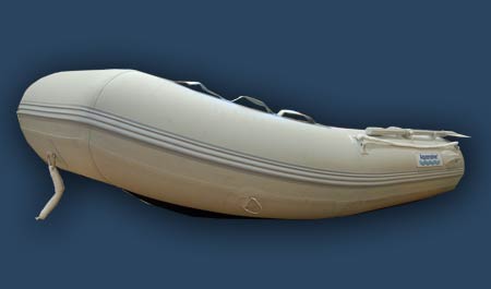 Inflatable fishing craft