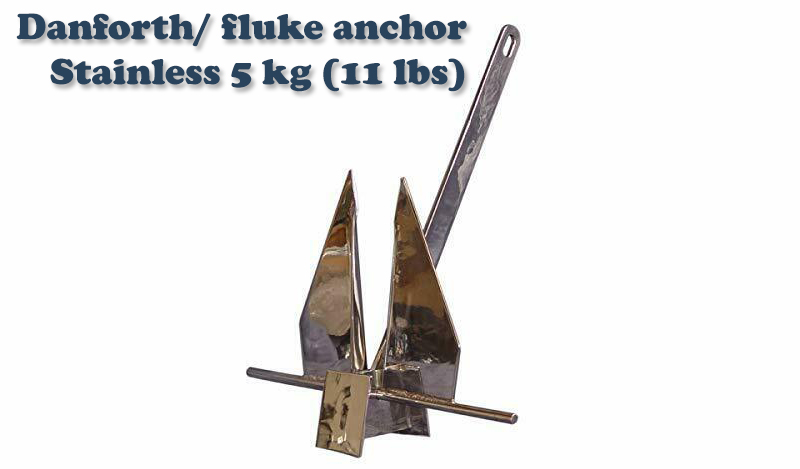 Fluke Boat anchor 5 kg SS