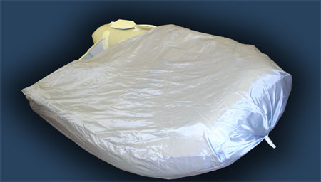 Boat cover for inflatables