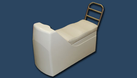 Fiberglass seat  for  inflatable boat