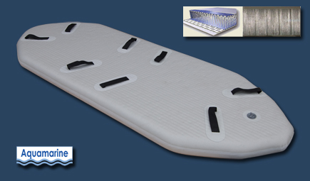 Air floor for 12 ft inflatable white water river raft