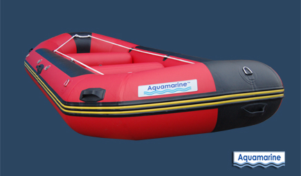 Whitewater inflatable rafts 14 ft red
