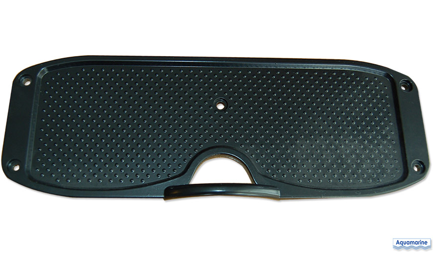 Inside motor pad plate for  inflatable or  aluminum boats