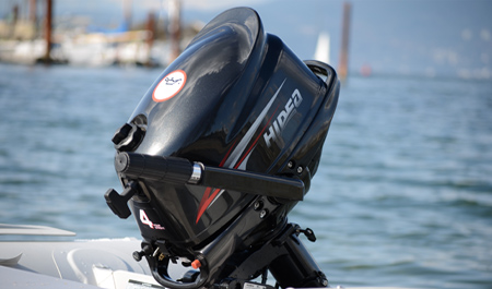 outboard motor 4 hp for fishing inflatable boat 