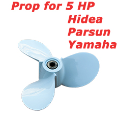 Propeller 10 hp Yamaha HIdea Parsun