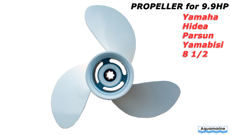 Propeller 1/2 x 8 1/2 Yamaha, Hidea, Parsun 9.9 HP engine Prop