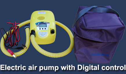 Pump For Inflatable Boats with Digital Control