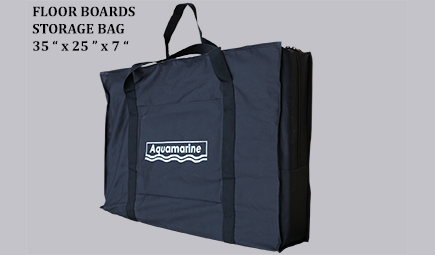 Accessories for Underseat stoarge bag with Cushion -grey-Floor boards Storage bag for inflatable boat