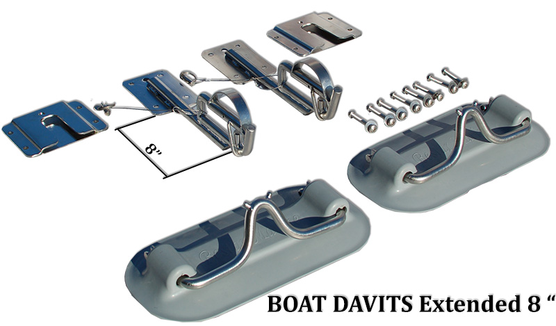 Boat devit Extended 8 inches 