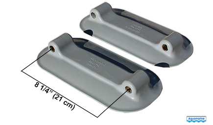 Snap davits pads for inflatable_boat dinghy