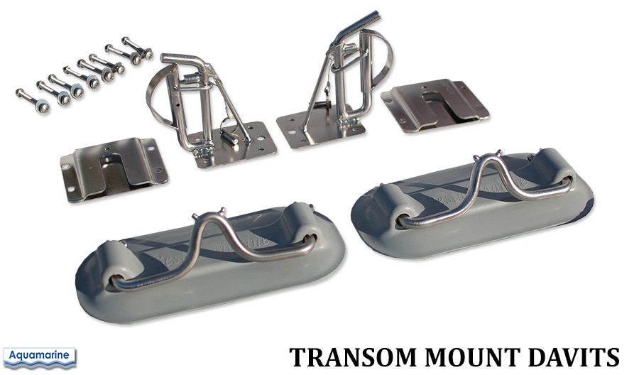 Transom mount davits for Inflatablel boat 