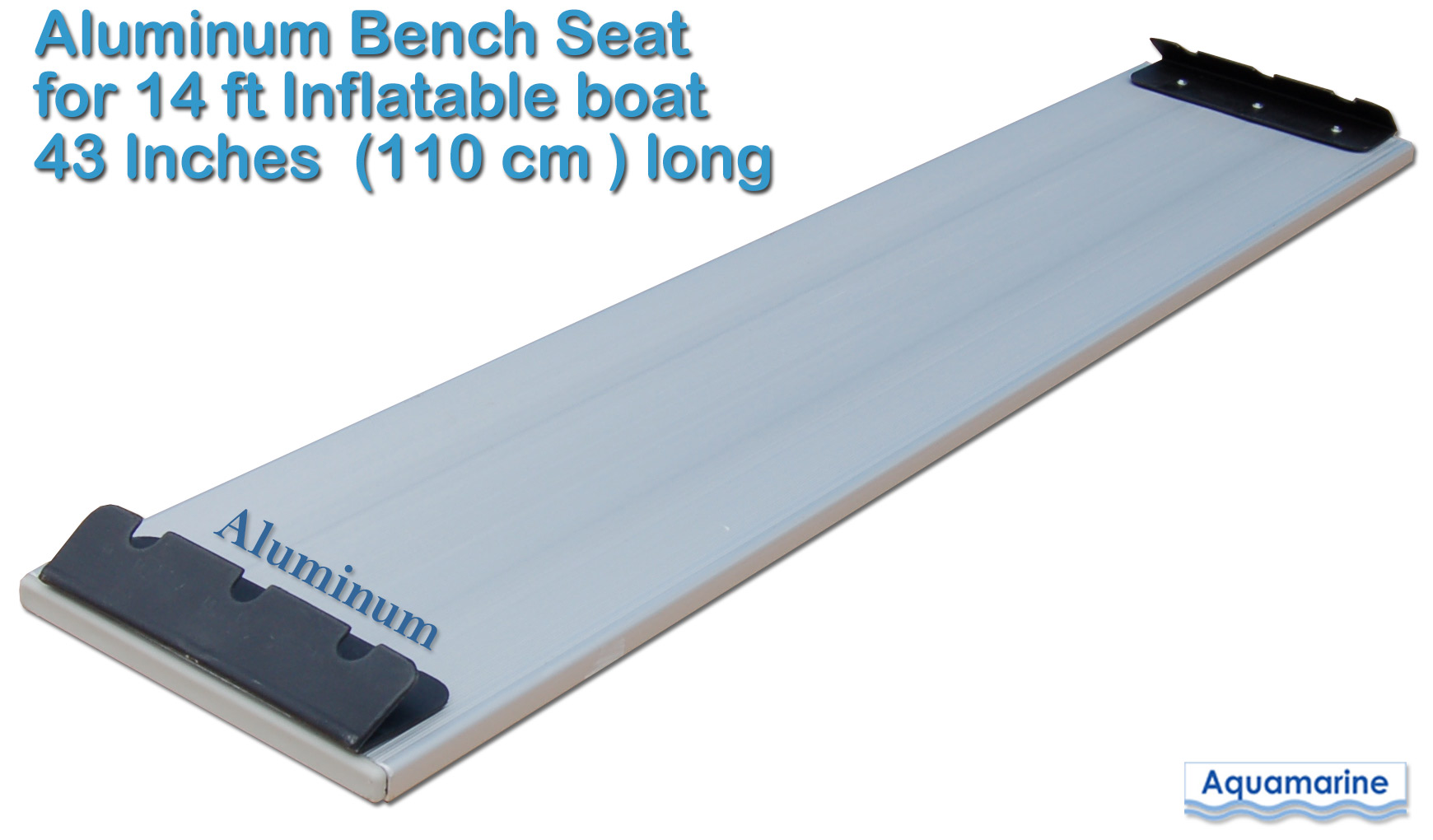 Aluminum lightweight bench seat (14' boat) Aquamarine Inflatable Boats